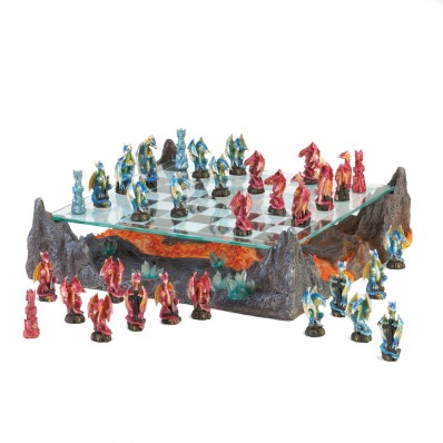 Color Dragon Chess Set